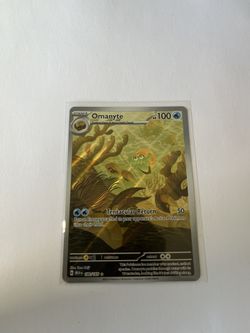 Pokémon 151 Omanyte Card