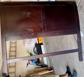 Free wood headboard