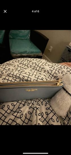 Kate Spade Blue Wristlet