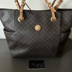 Rioni Moda Italia Cascade Saddle Tote Bag