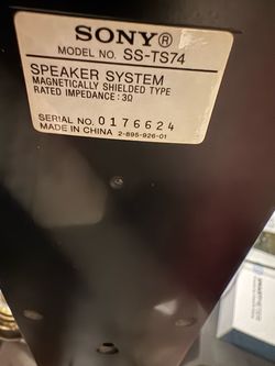 Home teatro speaker
