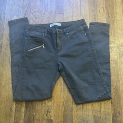 Zara Olive Green Jeans