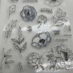 Floral Stamp And Die