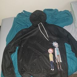 Adult Rick And Morty 2XL Sweatshirt 