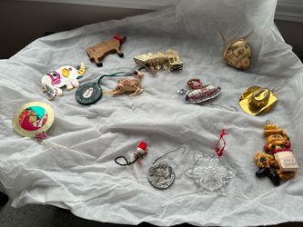 Vintage Christmas Ornament Lot of 13