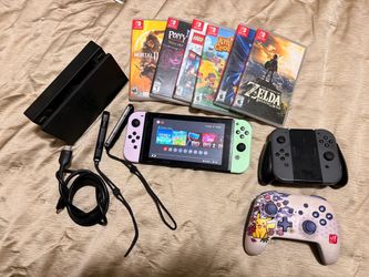Nintendo Switch Bundle with Games and Accessories