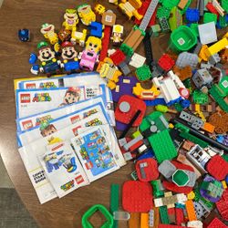 Lego 71360 Mario Luigi Peach Starter Sets With Expansions And Tanooki/Penguin