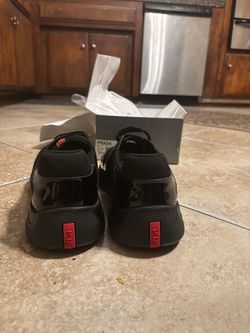 All Black Prada Shoes