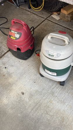 Two Shop-Vac Wet/Dry Vacuums