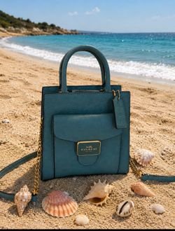 Beautiful Coach Mini Bag in a Unique Color ✨👜  A beautiful Coach mini bag in a gorgeous, unique color. Stylish, elegant, and perfect for everyday wea