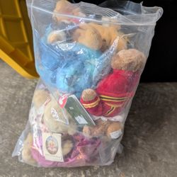 Bear Plush Lot - Muffy Vanderbear, Ty, Disney