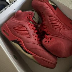 “university Red” Jordan 5s