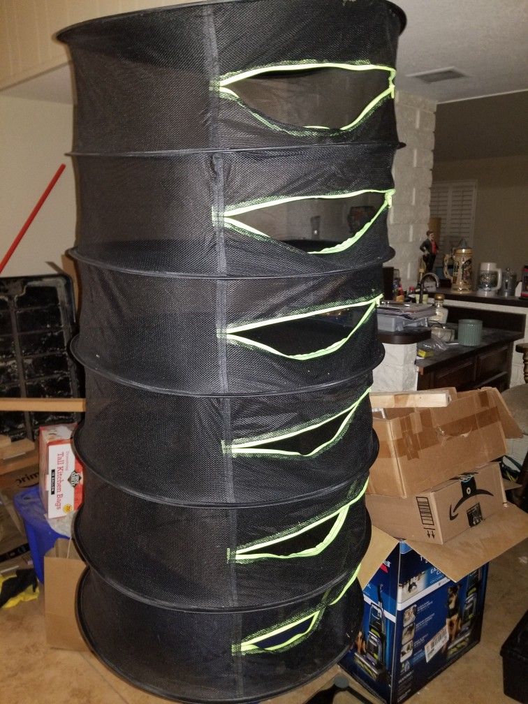 6 Layer Herb Drying & Curing Hanging Basket