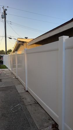 6’ × 8’ Vinyl Privacy Fence Panels