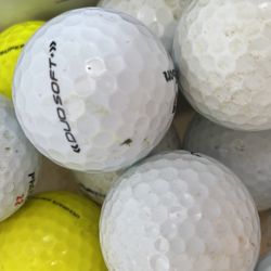 100 Used Golf Balls 