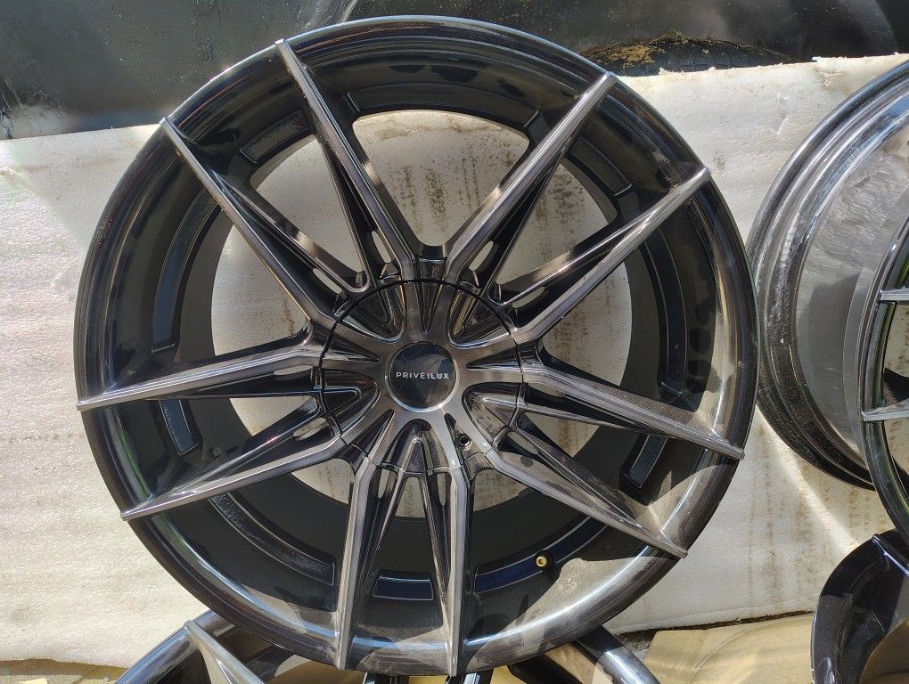 18 Inch Rims Black And Grey 