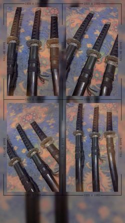 Katana, Wakizashi,