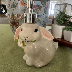 Easter bunny soap dispenser