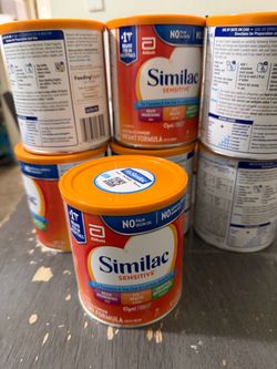 Baby formula orange 6 cans 12 each