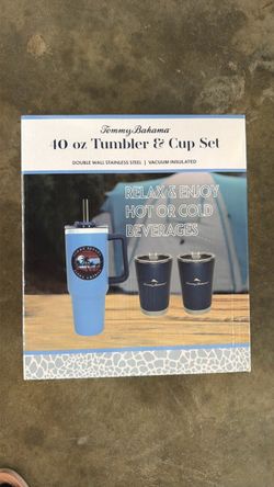 40 oz tumbler & cup set