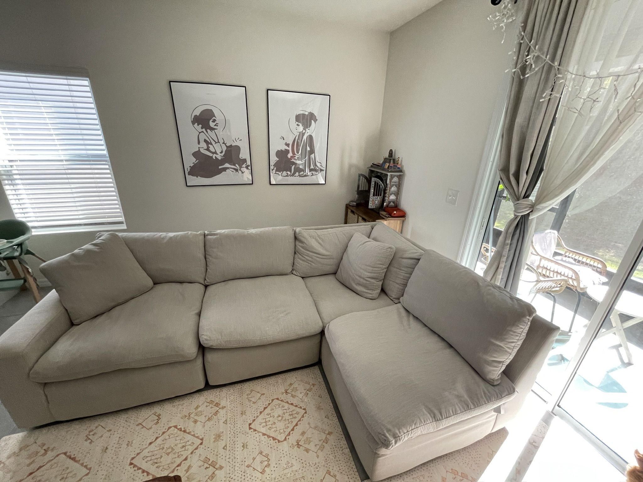 Ashley Savesto Sectional couch