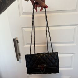 Black And Red Interior Purse 