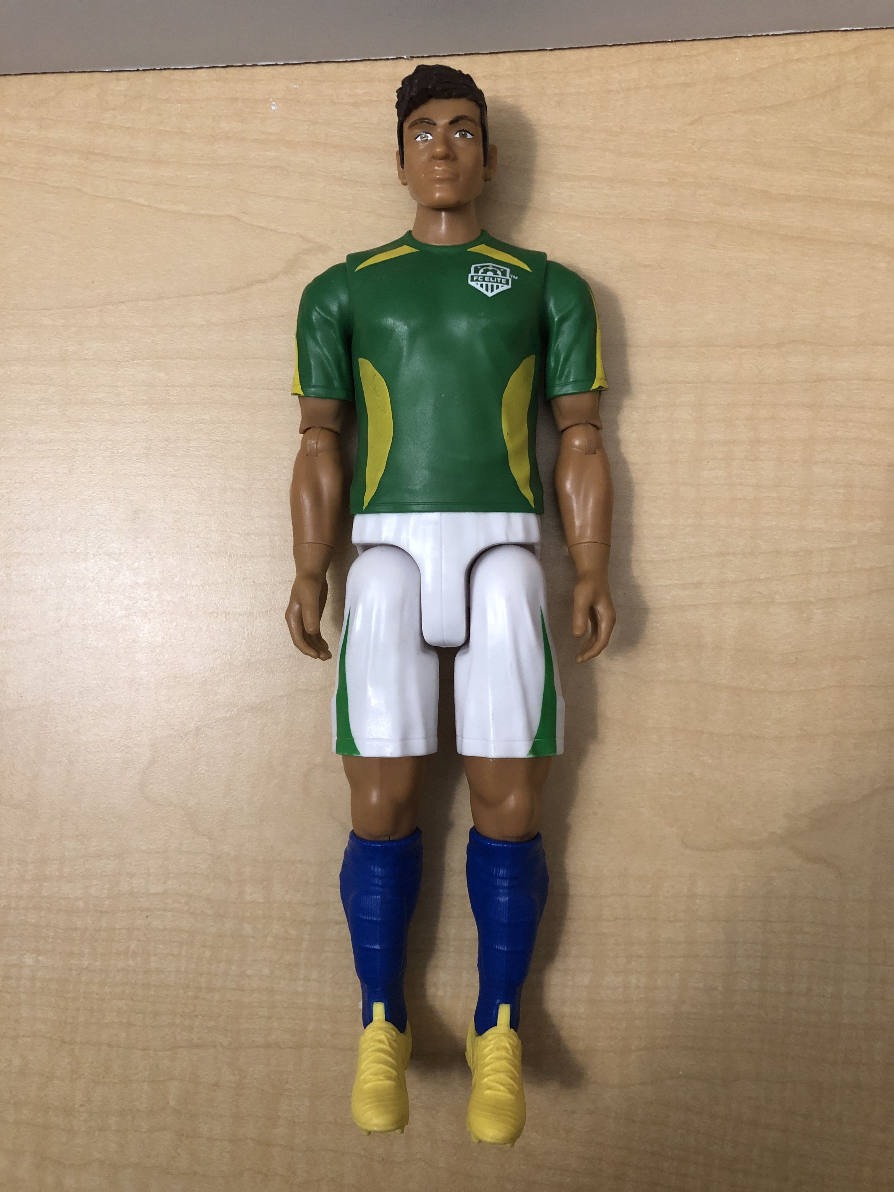 Mattel FC Elite Neymar Jr Brazil soccer figure doll