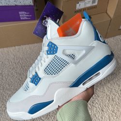 Jordan 4 Military Blue Size 8.5 10.5 13 5.5y/7w 7y/8.5w