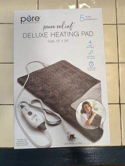 Pure Enrichment Pure Relief Deluxe Heating Pad 12x24