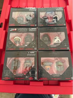 Star Wars Black Series Die-cast Mini Helmets $70