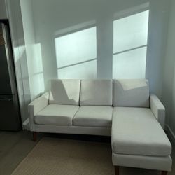 Sofa With Removable Ottoman