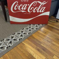 Coca Cola Sign And Neon Light