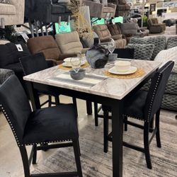 Dining Set With 4 Side Chris 