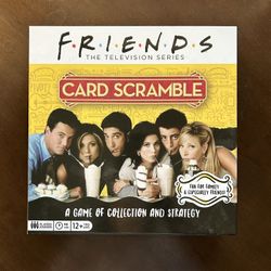 Friends Card Scramble Board Game NEW!