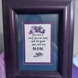 Mom Loving Frames Picture Quote Rose