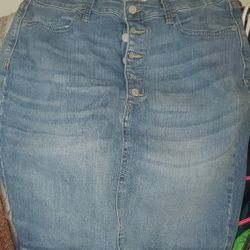 Banana Republic Jean Skirt Sixe 10