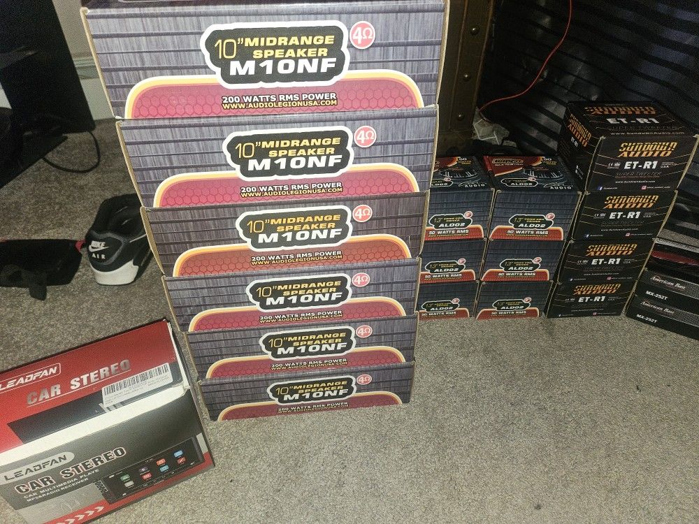 New Car Audio Items