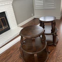 Wood End Tables