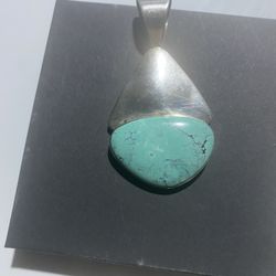 Jay King DTR Turquoise Pendant 925