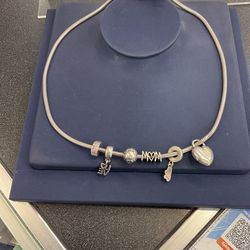 Pandora Chain W/ Charms