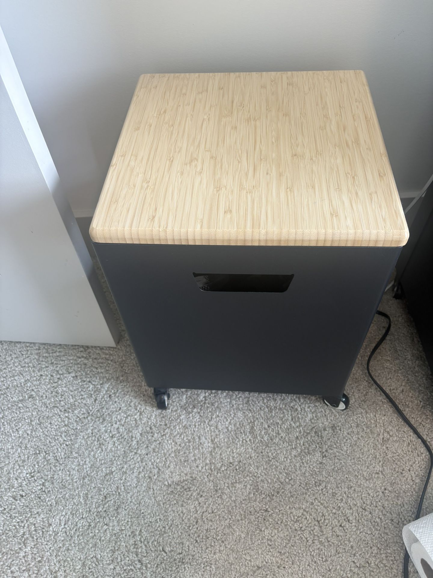 Small Storage Unit With Castors