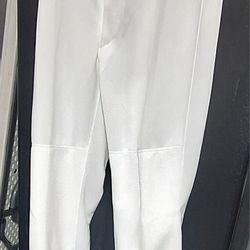 (BB - 43)   MUZINO YOUTH BASEBALL SHORT PANT WHITE  - SIZE SMALL 