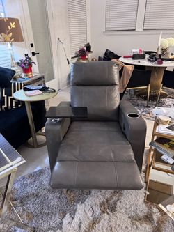2 Faux Leather Recliners