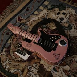 Guitar Purse Built In Speaker 