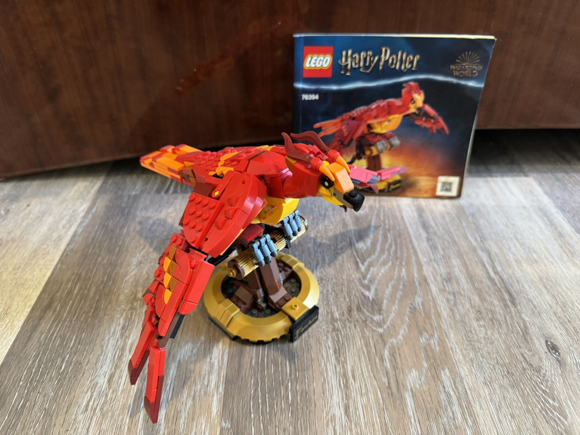 Lego 76394. Harry Potter Dumbledore’s Phoenix. Complete Set With Instructions Located In East Boca