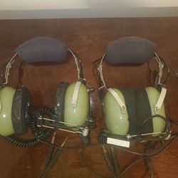 2 David Clark headsets .  OBO