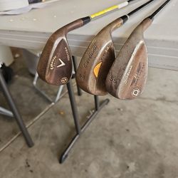 Cleveland,  Callaway, Titleist Wedges