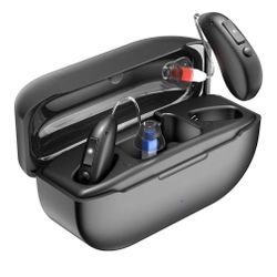 Rechargeable Hearing Aids for Seniors with Moderate Hearing Loss, OTC Hearing Aids Hearing Amplifiers for Seniors