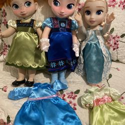 Talking  Disney Dolls 25 Dollars For All