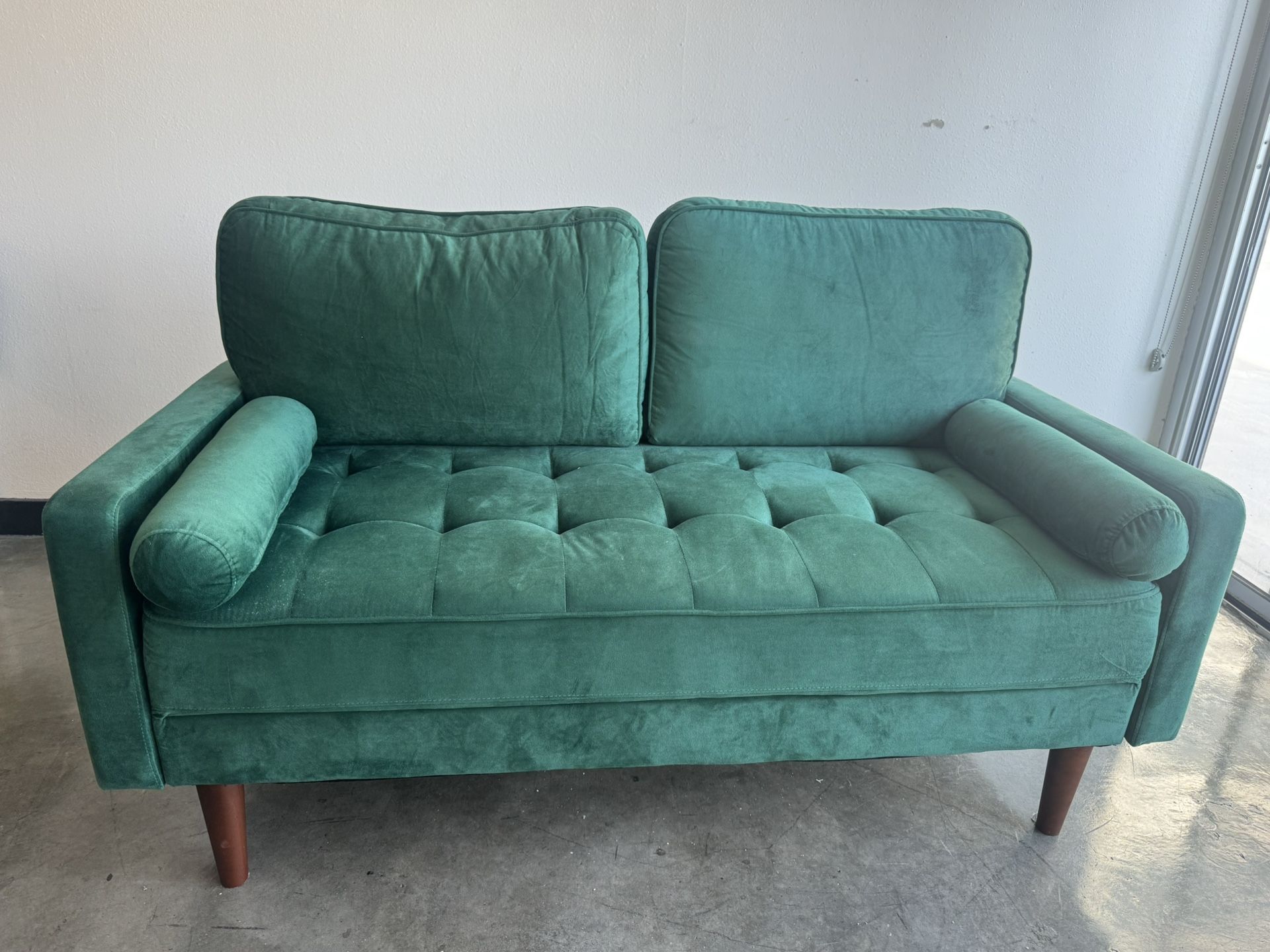 Green couch